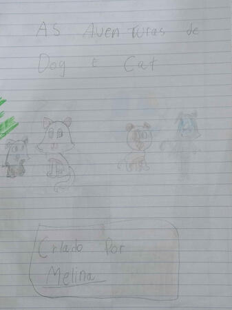 As aventuras de dog e cat - capa